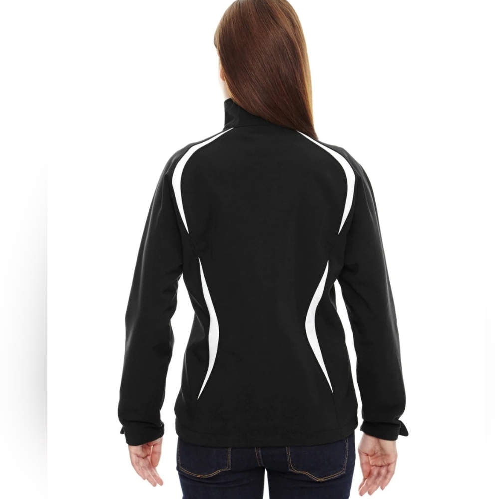 North End Womens Compass Color Block Soft Shell Jacket - Picture 3 of 15